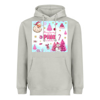 Moon Dust dreaming of a pink christmas Heavyweight Hoodie - MaliasSmallBusiness
