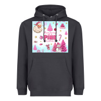Smoke dreaming of a pink christmas Heavyweight Hoodie - MaliasSmallBusiness
