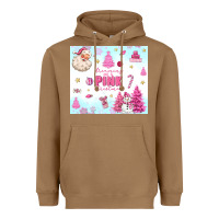 Toasted Coconut dreaming of a pink christmas Heavyweight Hoodie - MaliasSmallBusiness