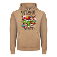 Vintage Coffee it's fine we're fine everythıng is fine! Vintage Hoodie - FaDigitalArtStudio