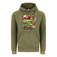 Vintage Olive it's fine we're fine everythıng is fine! Vintage Hoodie - FaDigitalArtStudio