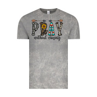 Cloud Rock pray whithout crasing Vintage Tee - CowhideDigitalArt