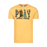 Vintage Mustard pray whithout crasing Vintage Tee - CowhideDigitalArt