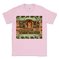 Bubblegum Pink dad the king Classic Tee - Artiststas