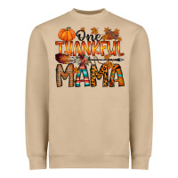 One Thankful Mama Heavyweight Sweatshirt | Teevron