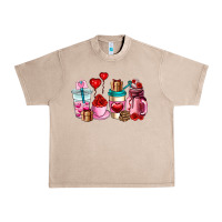 French Oak valentines day roses coffee cups Urban Heavy Tee - AdoDesignShop