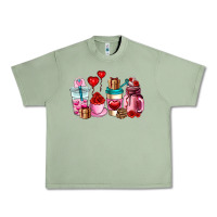 Oil Green valentines day roses coffee cups Urban Heavy Tee - AdoDesignShop