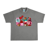 Tornado valentines day roses coffee cups Urban Heavy Tee - AdoDesignShop