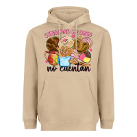 Mushroom christmas calories no cuentan Heavyweight Hoodie - MaliasSmallBusiness