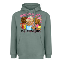Sage christmas calories no cuentan Heavyweight Hoodie - MaliasSmallBusiness