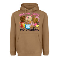 Toasted Coconut christmas calories no cuentan Heavyweight Hoodie - MaliasSmallBusiness