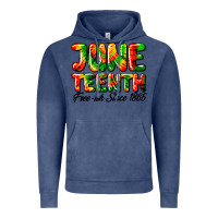 Vintage Denim juneteenth free ish since 1865 Vintage Hoodie - HRA Design Shop