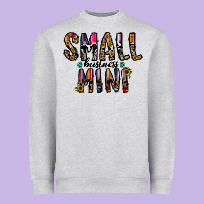 Small Business Mini Heavyweight Sweatshirt Designed By Cowhidedigitalart