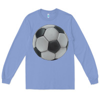 Colony Blue soccer ball Long Sleeve Tee - JahusDesignShop