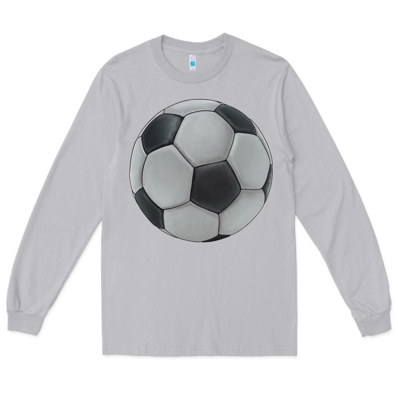 Soccer Ball Long Sleeve Tee by JahusDesignShop | Teevron
