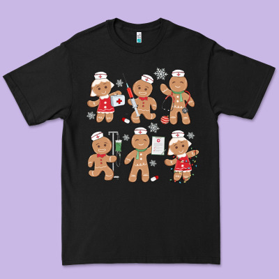 Premium Tee nurse gingerbread