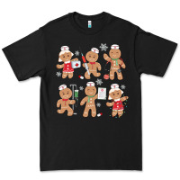 Black nurse gingerbread Premium Tee - MaliasSmallBusiness