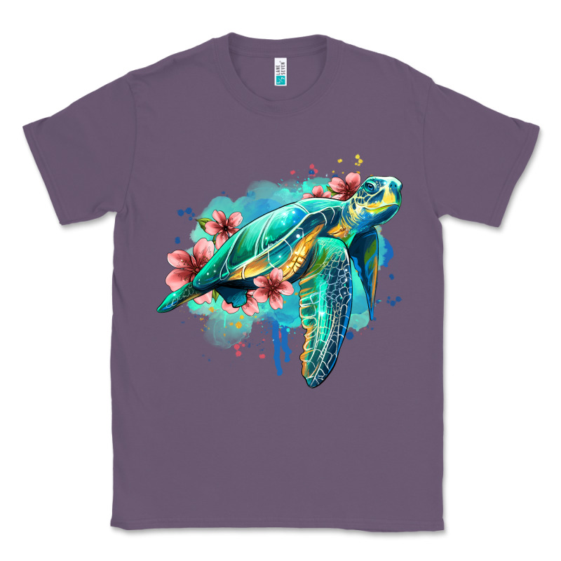 Floral Turtle Classic Tee by Jasminsmagicworld | Teevron