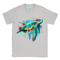 Moon Dust floral turtle Classic Tee - Jasminsmagicworld