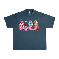 Valentines Day Coffee Cup Urban Heavy Tee | Teevron