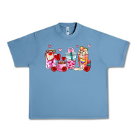 Pebble Blue valentines day coffee cup Urban Heavy Tee - AdoDesignShop