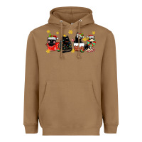 Toasted Coconut christmas cats Heavyweight Hoodie - MaliasSmallBusiness