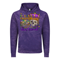 Cloud Purple king cake calories don't count skull Vintage Hoodie - FaDigitalArtStudio