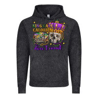 Vintage Black king cake calories don't count skull Vintage Hoodie - FaDigitalArtStudio