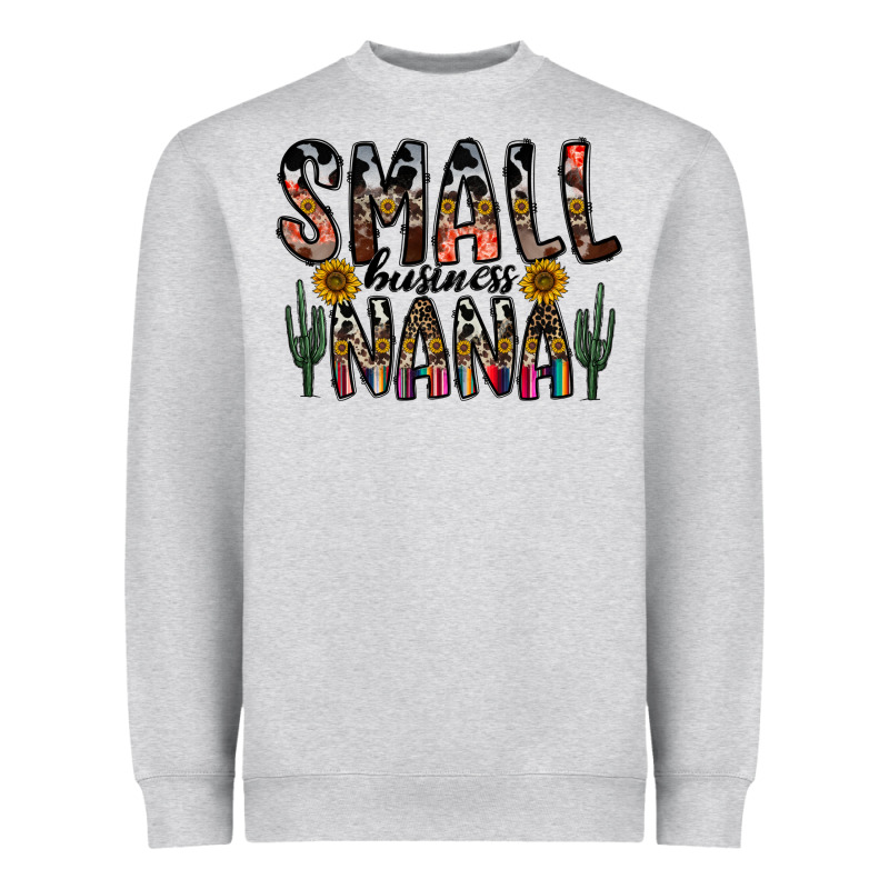 Small Business Nana Heavyweight Sweatshirt by CowhideDigitalArt | Teevron