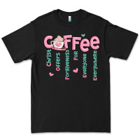 Black coffee and christ Premium Tee - MaliasSmallBusiness
