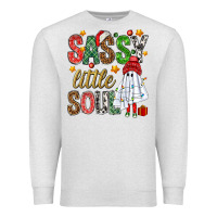 Oatmeal Heather Sassy litte soul Premium Sweatshirt - NancyCooperArtShop