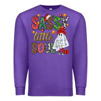 Purple Sassy litte soul Premium Sweatshirt - NancyCooperArtShop