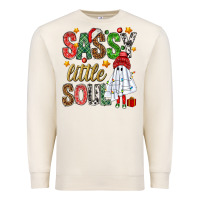 Sandshell Sassy litte soul Premium Sweatshirt - NancyCooperArtShop
