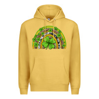 Antique Gold western st patricks rainbow Premium Hoodie - Jasminsmagicworld