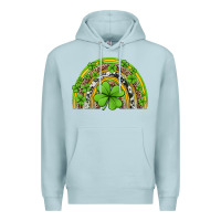 Blue Mist western st patricks rainbow Premium Hoodie - Jasminsmagicworld