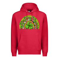 Cardinal western st patricks rainbow Premium Hoodie - Jasminsmagicworld