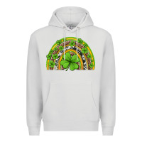 Dove Grey western st patricks rainbow Premium Hoodie - Jasminsmagicworld