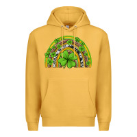 Mustard western st patricks rainbow Premium Hoodie - Jasminsmagicworld