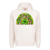 Pale Pink western st patricks rainbow Premium Hoodie - Jasminsmagicworld