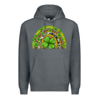 Rock western st patricks rainbow Premium Hoodie - Jasminsmagicworld
