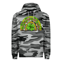 Slate Camo western st patricks rainbow Premium Hoodie - Jasminsmagicworld