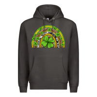 Smoke western st patricks rainbow Premium Hoodie - Jasminsmagicworld