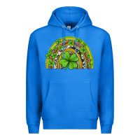 True Royal western st patricks rainbow Premium Hoodie - Jasminsmagicworld