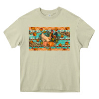 Mossy Fall coop animals pumpkin Heavy Core Tee - Artiststas