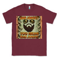 Burgundy dad jokes you mean rad jokes Classic Tee - Artiststas