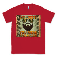 Red dad jokes you mean rad jokes Classic Tee - Artiststas