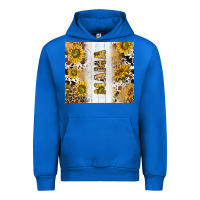 Cobalt western mother's day mama with cowhide and sunflowers tumbler tbs Urban Hoodie - TumblerDesignByShophia