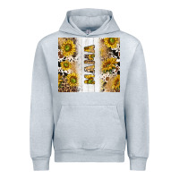 Heather Grey western mother's day mama with cowhide and sunflowers tumbler tbs Urban Hoodie - TumblerDesignByShophia
