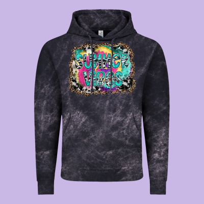 Summer Vibes Vintage Hoodie Designed By Sublimationcraftshop