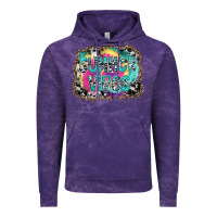 Cloud Purple summer vibes Vintage Hoodie - SublimationCraftShop